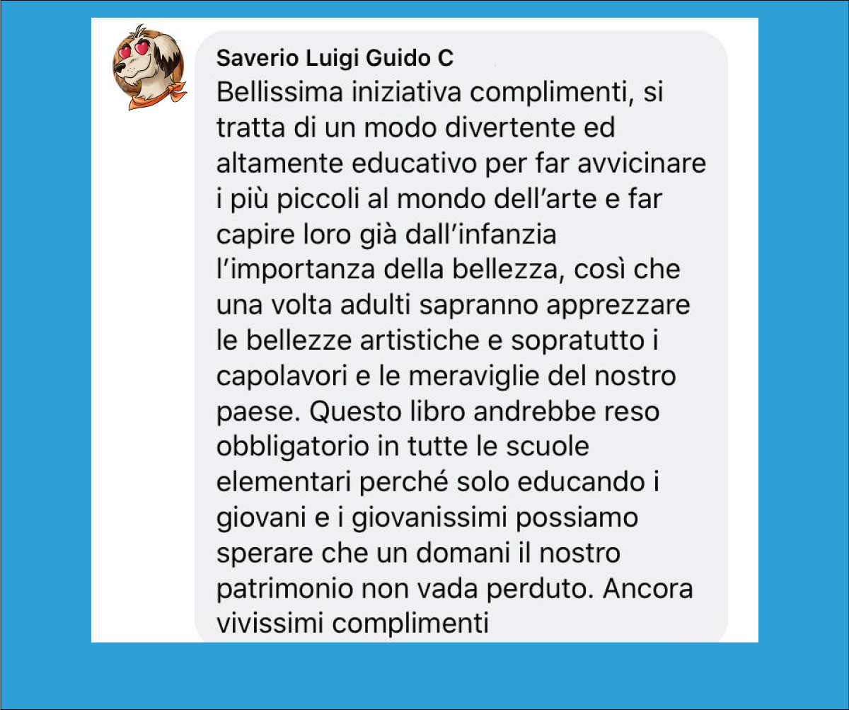 Recensioni e commenti sulla guida "Imparare davanti a un quadro"