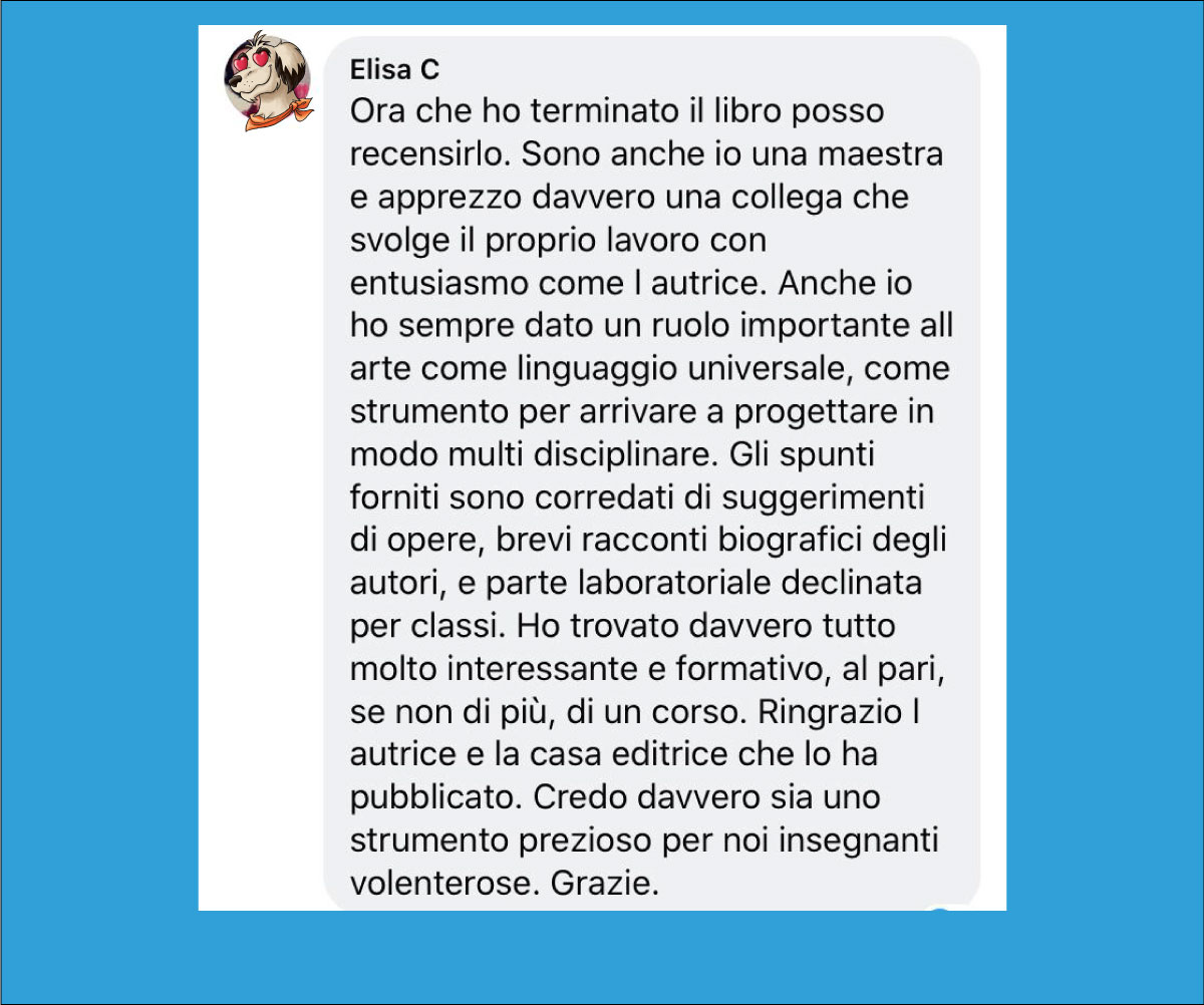 Recensioni e commenti sulla guida "Imparare davanti a un quadro"