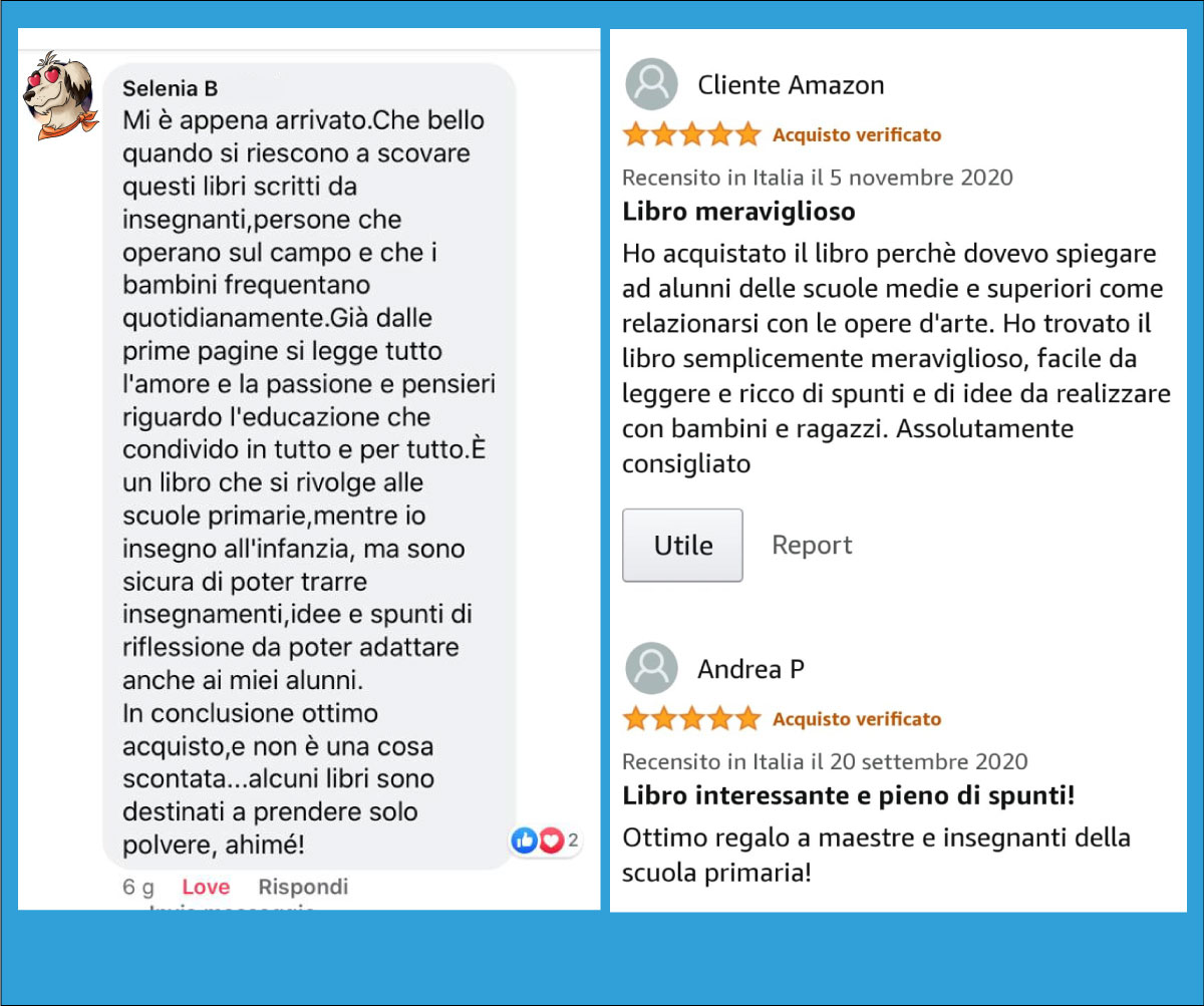 Recensioni e commenti sulla guida "Imparare davanti a un quadro"