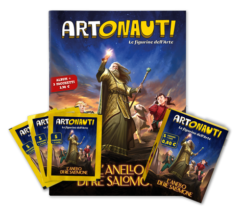 Album starter pack + 1 Box Artonauti - l'anello di re Salomone
