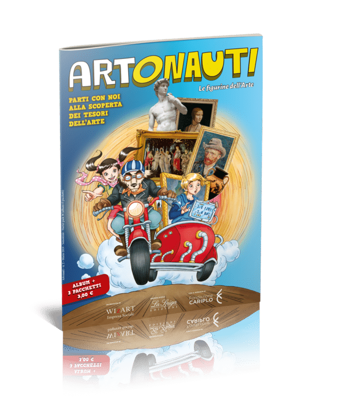 Il primo numero di una collana di album che narrano le avventure dei protagonisti Ale, Morgana e Argo (00 Setter) alla scoperta dei tesori dell’arte.