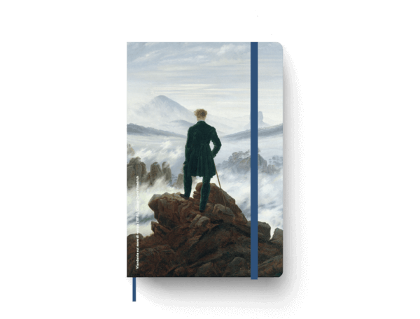 Taccuino Viandante sul mare di nebbia Caspar David Friedrich