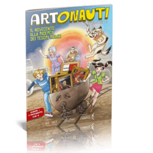 In questo episodio della collana di album di figurine dedicata alla storia dell’arte i protagonisti Ale, Morgana e Argo, accompagnati dalla nonna Artemisia e da uno strampalato gatto, salveranno i quadri dei più grandi Maestri del Novecento.