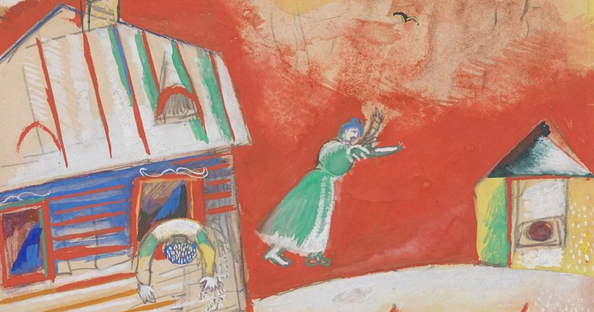 Il litigio di Marc Chagall