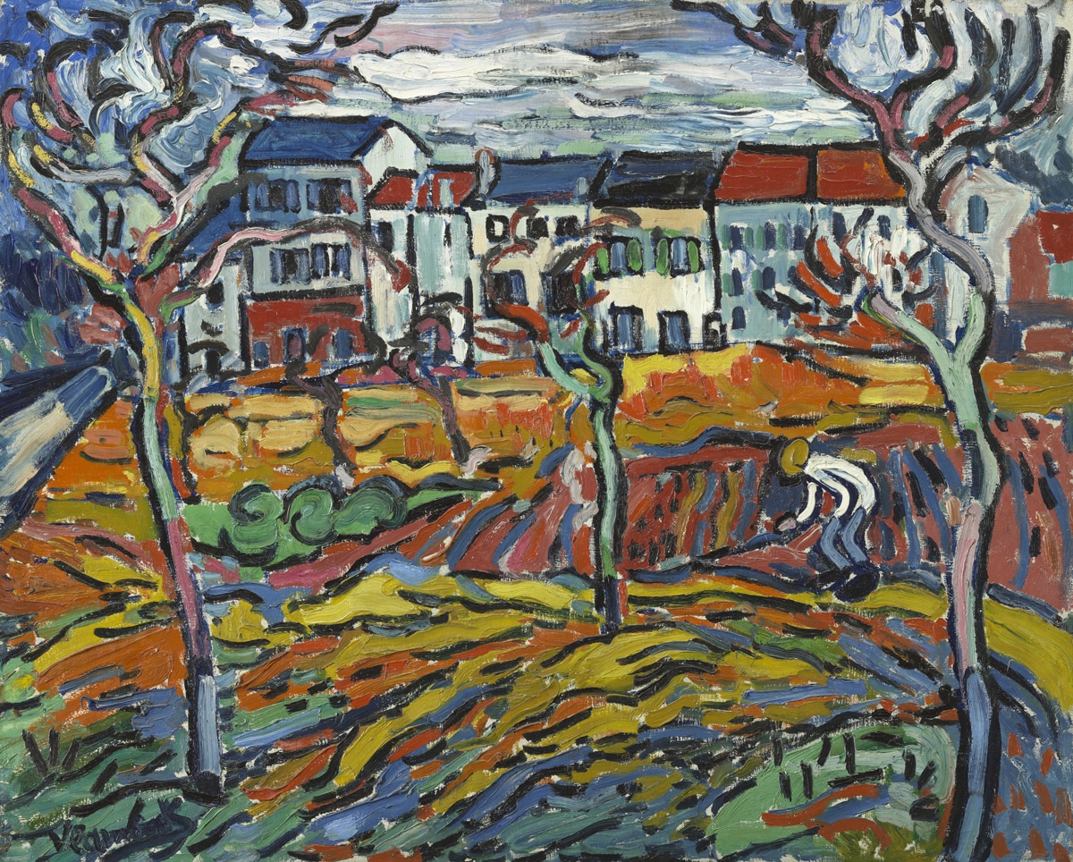 Case a Chatou, opera di Maurice de Vlaminck del 1905 circa