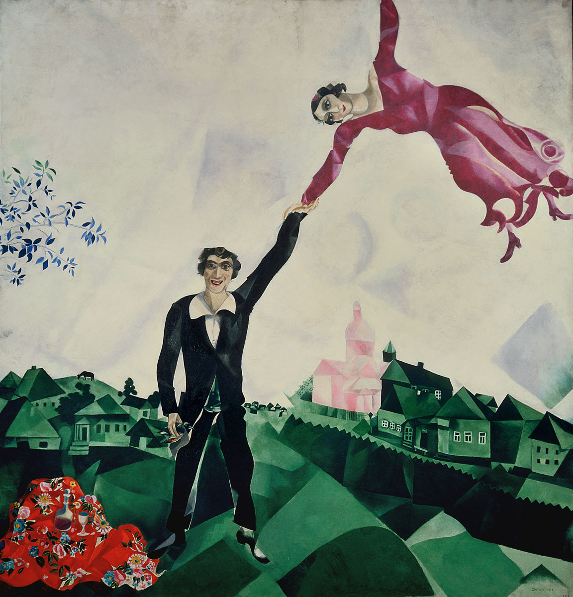 La passeggiata di Marc Chagall