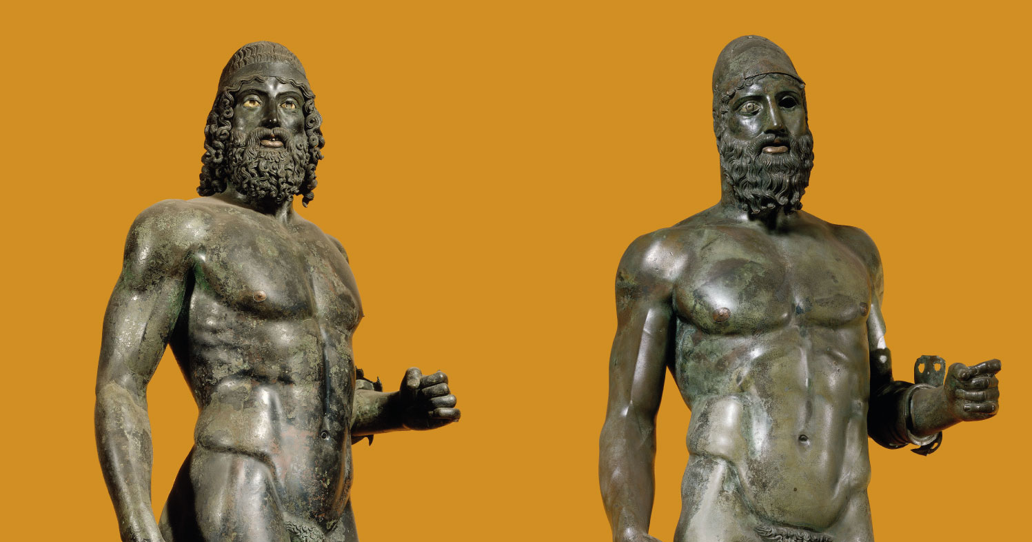 5 cinque curiosità sui Bronzi di Riace statue greche di bronzo