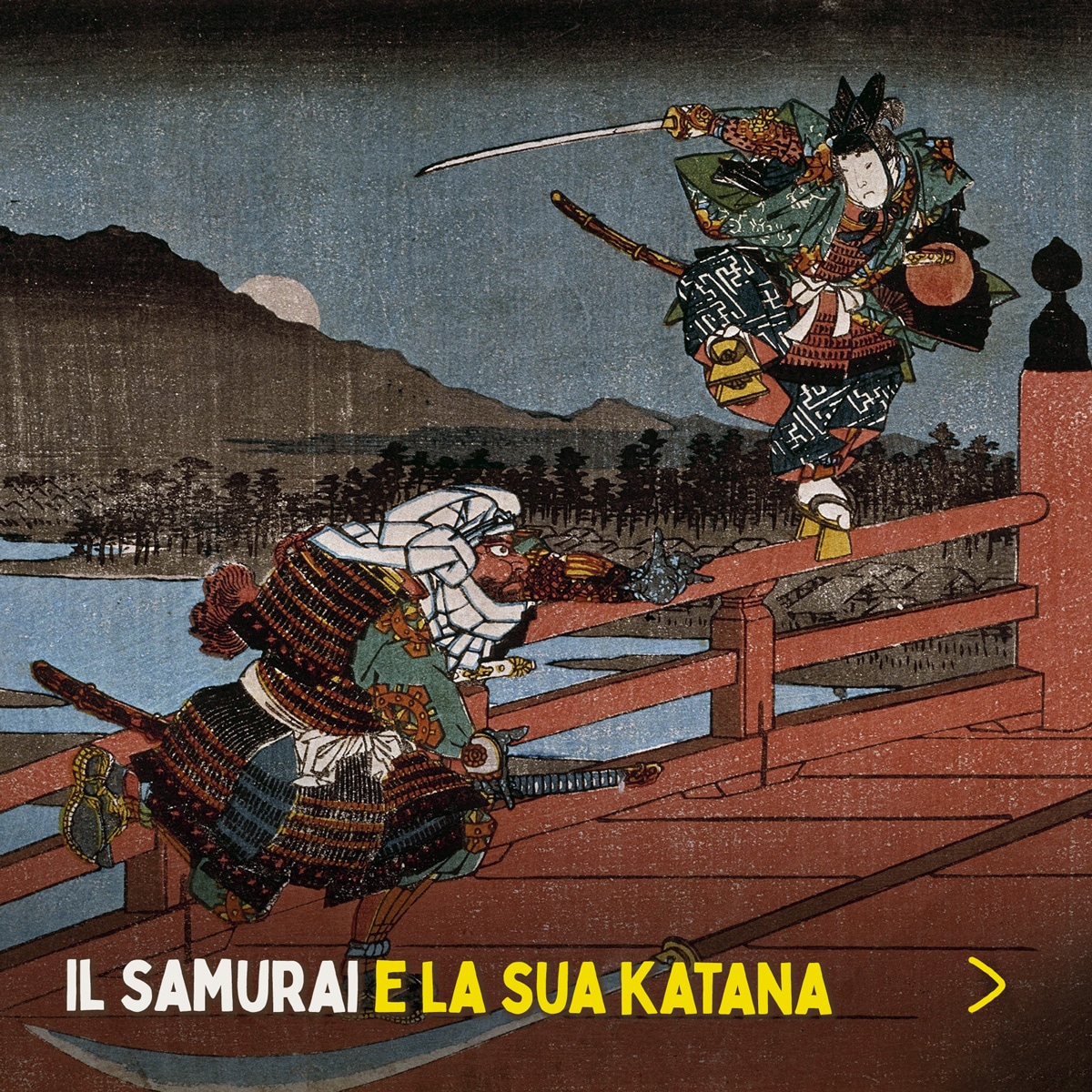 Battaglia tra samurai - stampa giapponese