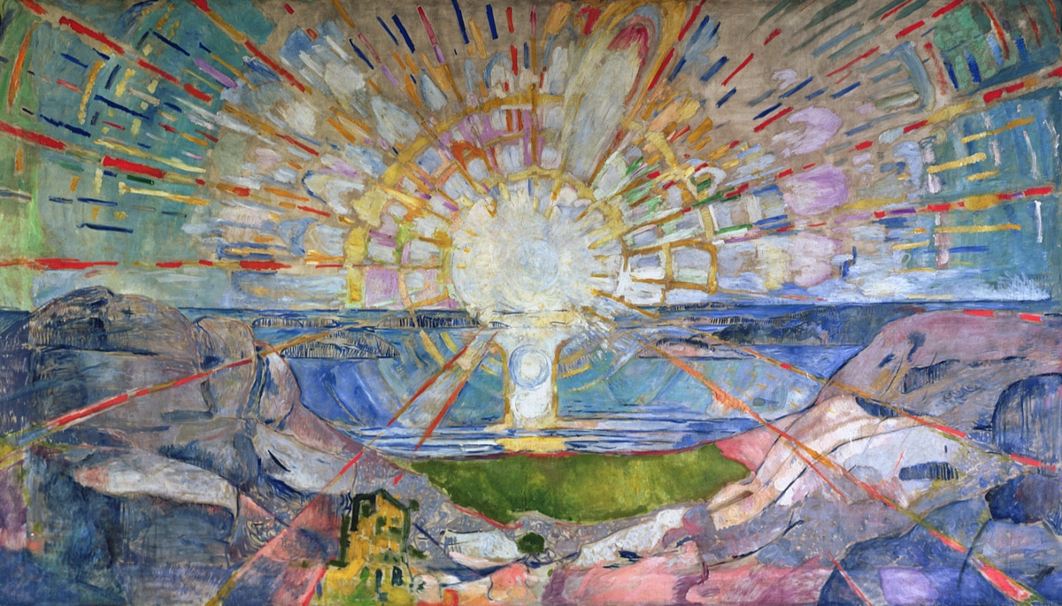 Il Sole, opera di Edvard Munch del 1911-1916